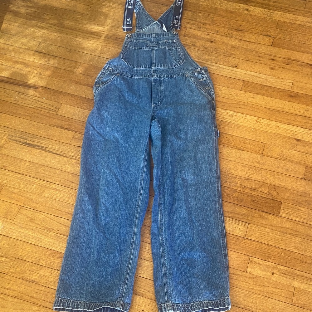 🩷B.U.M Equipment Vintage Classic Denim Overalls - Size Small in good condition